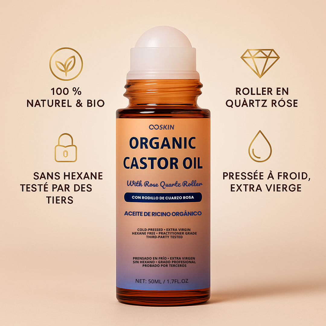 8SKIN - ROLL HUILE DE RICIN BIO