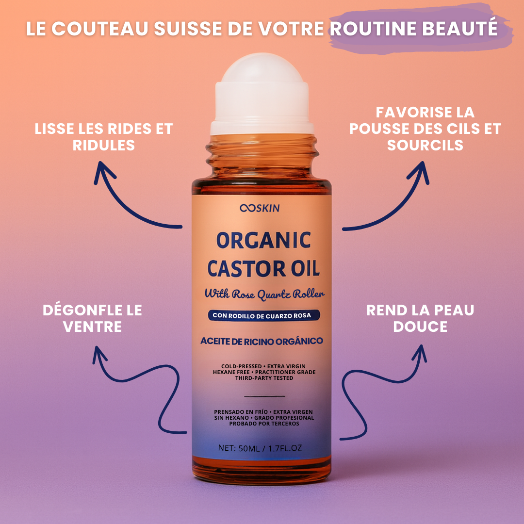 8SKIN - ROLL HUILE DE RICIN BIO