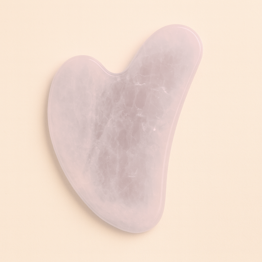 GUA SHA QUARTZ ROSE